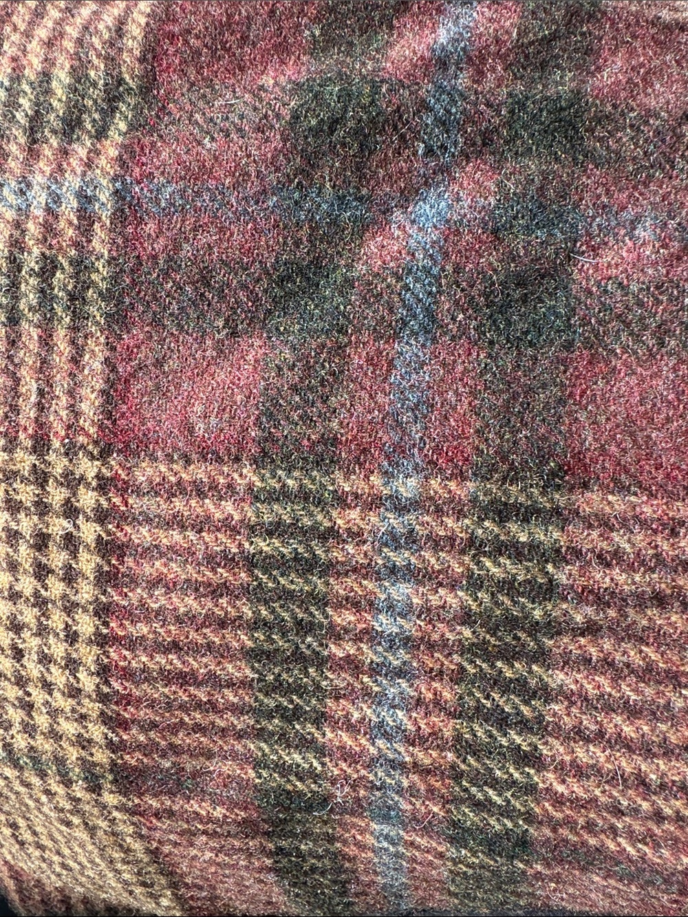 Ralph Lauren Wool Plaid Fringe Midi Skirt - Picture 11 of 11